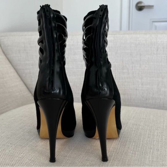 Barbara Bui Heeled Ankle Suede Leather Women’s Boots - Size: 39.5 - Picture 15 of 16
